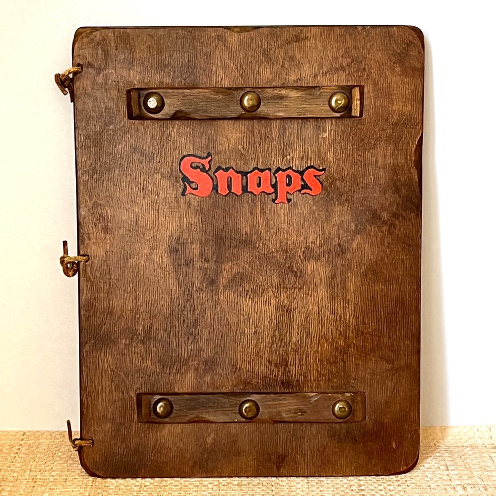 Large Photo Album Scrap Book Vintage 1940s 1950s Mid Century Western Campy Humor